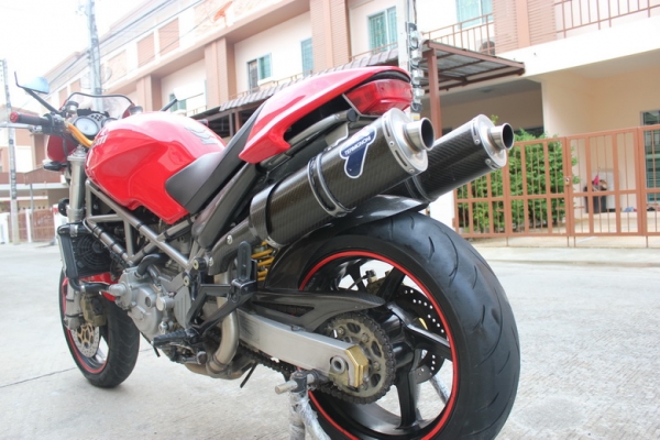 บรีส ไบค์ ช็อป ลำลูกกา ขาย DUCATI MONSTER S4 หัวฉีด 916cc ปี2002