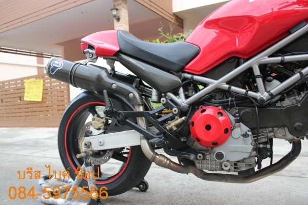 บรีส ไบค์ ช็อป ลำลูกกา ขาย DUCATI MONSTER S4 หัวฉีด 916cc ปี2002