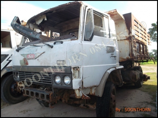ขายด่วน รถบรรทุก 10 ล้อดั้ม HINO FL176  168 แรง  (รถตามสภาพพร้อมเล่มทะเบียน)ราคาสุดคุ้ม