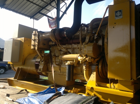 ขายเครื่องปั่นไฟ Caterpillar 3406 เซตนอก 200 KVA. ใช้งาน 100\%