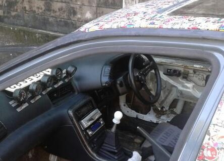 รถดริฟส์สนาม1JZTURBOเกียร์M/TหลังคาSUNROOFคลัสทองแดงช่วงล่างSkyLineเกจ์5ตัวแม็กนอก17"เอกสารพร้อมโอน