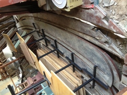 ขายปั้นลม ไม้แดง หน้า 18  นิ้ว