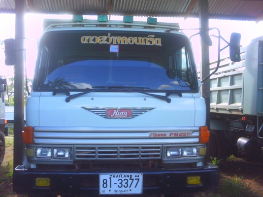 รถบรรทุก HINO  220 แรง  และกระบะดัมพ์ พร้อมใช้งาน