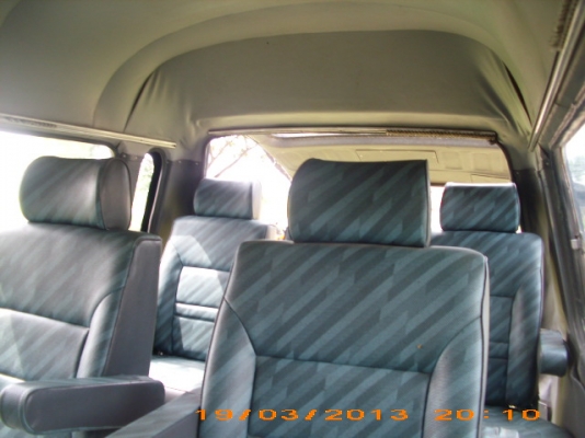 ขายรถตู้ ISUZU BUDDY 1994 มือเดียวใช้ น้อย VIP 7ที่นั่ง ปกติรับเฉพาะแขกโรงแรม-สนาบิน เอกสารพร้อมโอนพร้อมใช้