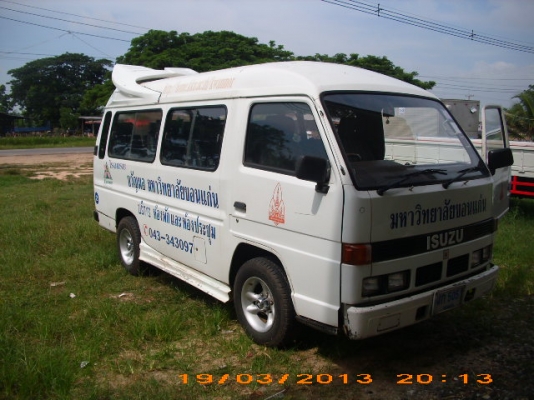 ขายรถตู้ ISUZU BUDDY 1994 มือเดียวใช้ น้อย VIP 7ที่นั่ง ปกติรับเฉพาะแขกโรงแรม-สนาบิน เอกสารพร้อมโอนพร้อมใช้