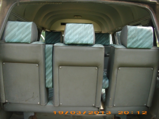 ขายรถตู้ ISUZU BUDDY 1994 มือเดียวใช้ น้อย VIP 7ที่นั่ง ปกติรับเฉพาะแขกโรงแรม-สนาบิน เอกสารพร้อมโอนพร้อมใช้