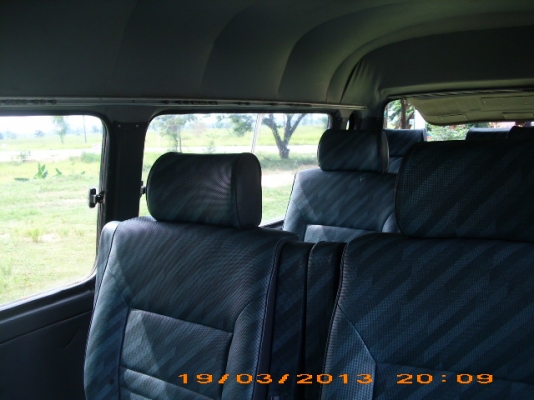 ขายรถตู้ ISUZU BUDDY 1994 มือเดียวใช้ น้อย VIP 7ที่นั่ง ปกติรับเฉพาะแขกโรงแรม-สนาบิน เอกสารพร้อมโอนพร้อมใช้