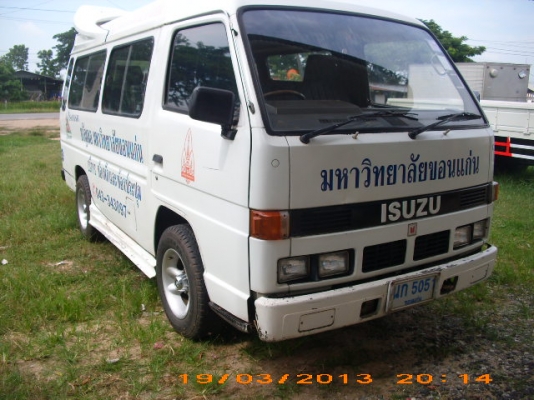 ขายรถตู้ ISUZU BUDDY 1994 มือเดียวใช้ น้อย VIP 7ที่นั่ง ปกติรับเฉพาะแขกโรงแรม-สนาบิน เอกสารพร้อมโอนพร้อมใช้