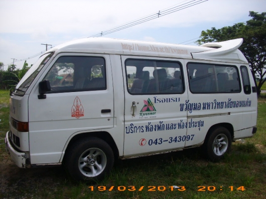 ขายรถตู้ ISUZU BUDDY 1994 มือเดียวใช้ น้อย VIP 7ที่นั่ง ปกติรับเฉพาะแขกโรงแรม-สนาบิน เอกสารพร้อมโอนพร้อมใช้