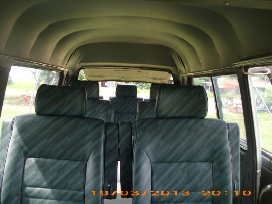 ขายรถตู้ ISUZU BUDDY 1994 มือเดียวใช้ น้อย VIP 7ที่นั่ง ปกติรับเฉพาะแขกโรงแรม-สนาบิน เอกสารพร้อมโอนพร้อมใช้