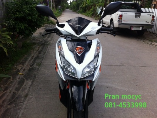 ขายhonda click combi brake สีขาวดำ ปี2013 ขายhonda click combi brake สีขาวดำ ปี2013