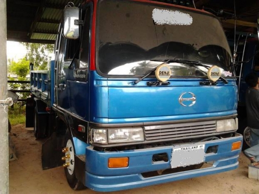 ขาย 6ล้อดั๊มดิน HINO FD3HDA เครื่องHO7D 195HP แห้งๆไม่เยิ้ม แน่น ช่วงล่างปึ๊กคัสซีสวยไม่ผุไม่ดามไม่ปะ กระบะดั๊มเหล็ก4ตันยิงหน้าสภาพสวยสีสวยพื้นดีข้างดีไม่มีผุ ยางสวย6เส้น หัวดีสีดีภายในสวยคอนโซลครบ พ.พาวเวอร์ ทริฟฟี่ แอร์ พร้อมใช้ พร้อมลุยงาน เกสารเล่มทะเ