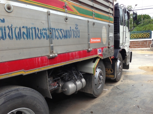 ขาย12ล้อพ่วง เครื่องP11C ลูกสามคาน ดั๊มแม่ลูก