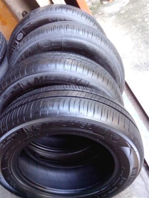 ยาง michelin XM2 175 65 14 ถอดป้ายแดง2013