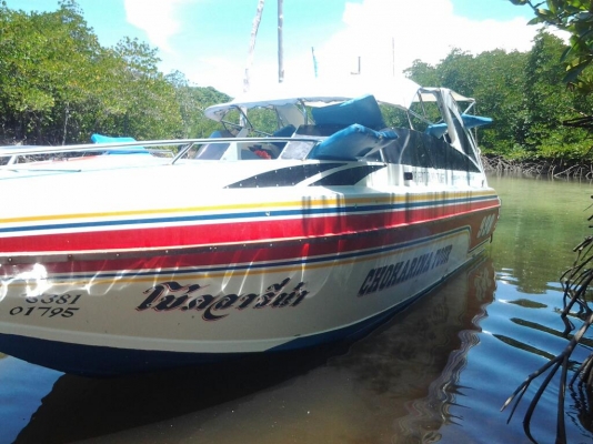 ขายเรือเร็ว 25 ฟุต เครื่องยามาฮ่า 200 แรง สภาพพร้อมใช้ ลดแล้ว 190000 บาท