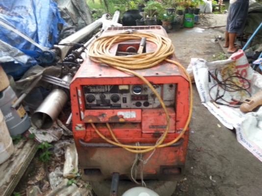 ปล่อยเช่า เครื่องปั่นไฟ 250โวล และ เชื่อมในตัว 2หัว เครื่อง สามสูบคูโบต้า ดีเชล
