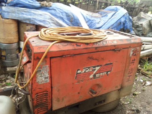 ปล่อยเช่า เครื่องปั่นไฟ 250โวล และ เชื่อมในตัว 2หัว เครื่อง สามสูบคูโบต้า ดีเชล