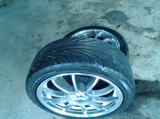 แม็ก17"ใหม่ใหม่พร้อมยางใหม่