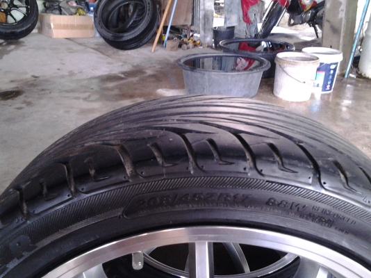 แม็ก17"ใหม่ใหม่พร้อมยางใหม่