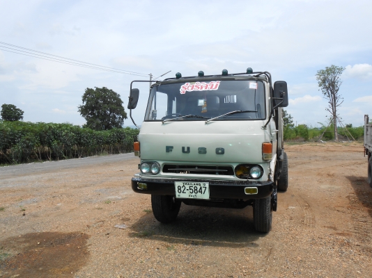 รถหกล้ดดั๊ม  MITSUBIHI  FUSO