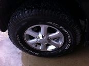 ขายยาง bf all 265/75/16 15500 ยางปี09