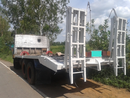 เทรลเลอร์รถเกี่ยวข้าว 10 ล้อ หัวยาว