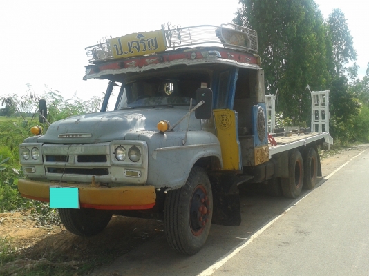 เทรลเลอร์รถเกี่ยวข้าว 10 ล้อ หัวยาว