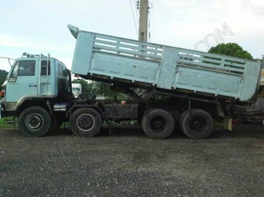 รถบรรทุก พ่วงดั๊มพ์ แม่-ลูก ยี่ห้อ ISUZU รุ่น FVZ รถบรรทุก พ่วงดั๊มพ์ แม่-ลูก ยี่ห้อ ISUZU รุ่น FVZ