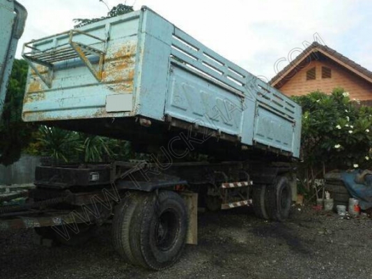 รถบรรทุก พ่วงดั๊มพ์ แม่-ลูก ยี่ห้อ ISUZU รุ่น FVZ รถบรรทุก พ่วงดั๊มพ์ แม่-ลูก ยี่ห้อ ISUZU รุ่น FVZ