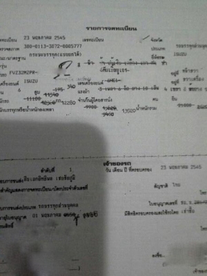รถบรรทุก พ่วงดั๊มพ์ แม่-ลูก ยี่ห้อ ISUZU รุ่น FVZ รถบรรทุก พ่วงดั๊มพ์ แม่-ลูก ยี่ห้อ ISUZU รุ่น FVZ