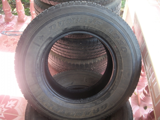ขายยาง 255/75R16 DUNLOP AT20 GRANDTERK   2เส้น ปี4909,5109