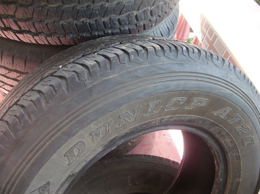 ขายยาง 255/75R16 DUNLOP AT20 GRANDTERK   2เส้น ปี4909,5109
