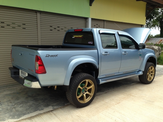 ขายรถกระบะ ISUZU D-MAX HILANDER 2.5  4 ประตู สีฟ้า ปี 2007