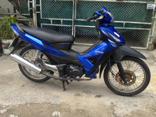 ขาย Wave X 125 นํ้าเงินดำ ถูกๆขับได้ 8000 ลดได้