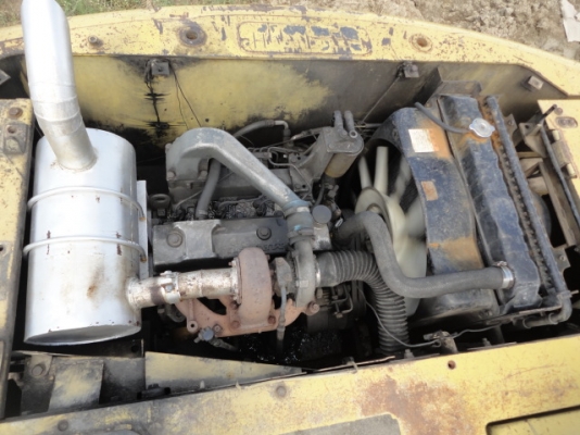 KOMATSU PC120-6 เครื่องเดิม ปั้มแรง เอกสารอินวอยล์ รถใช้งานอยู่