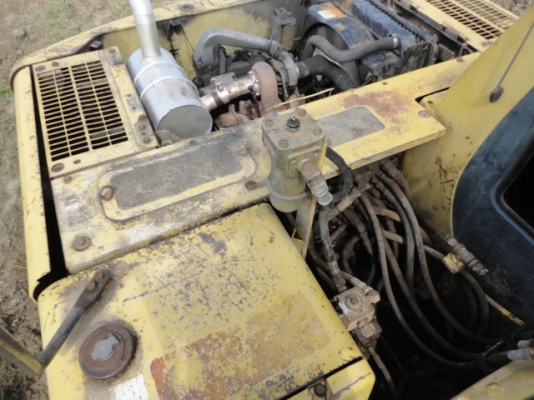 KOMATSU PC120-6 เครื่องเดิม ปั้มแรง เอกสารอินวอยล์ รถใช้งานอยู่