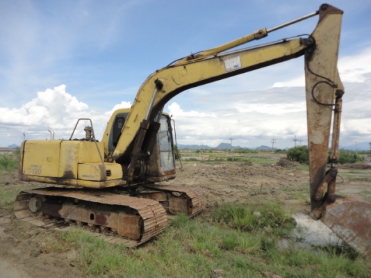 KOMATSU PC120-6 เครื่องเดิม ปั้มแรง เอกสารอินวอยล์ รถใช้งานอยู่