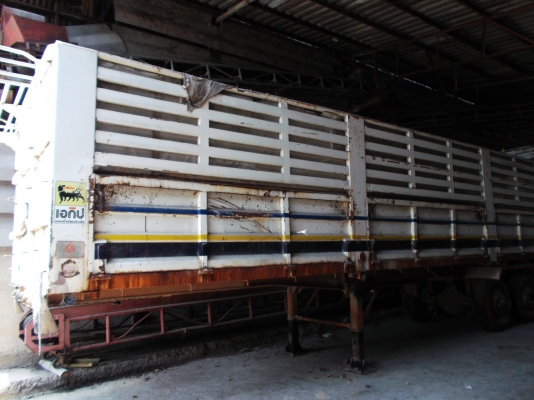 ขายรถสิบล้อหลงFN215Kหัวลาค1หัว5หางยาว10เมตรสูง1.ม80