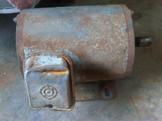 มอเตอร์ toshiba 3แรง เก่าญุี่ปุ่นไฟ3สาย