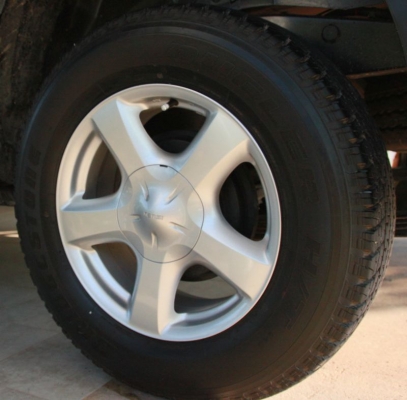 แม็กพร้อมยาง 255-65-17 6 รู newdmax