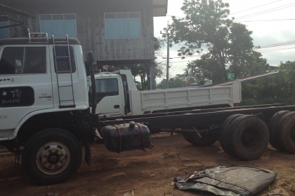 ***ขายแล้วครับขอบคุณ Truck2hand ขายหัวคัสซีพร้อมเครื่อง รถประกอบ 10ล้อเพลาเดียว เหมาะทำ เทเลอร์/หางปลา วางเครื่องHO7C 185HP(ลงเล่ม)วางหัวเก๋งF-17(ลงเล่ม)สภาพสวยไม่ผุภายในดีคอนโซลครบ ช่วงล่างเพลาเดียว คัสซีสวยไม่ผุไม่บวม พ.พาวเวอร์ เบรคทริฟฟี่ ยางดี7เส้น พ