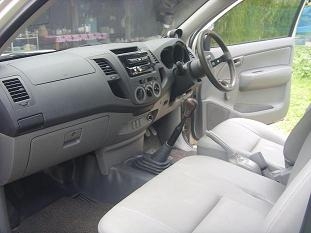 ขาย TOYOTA HILUX VIGO 3.0 D4D Single Cab ปี 2008 สีเงิน(ตะกั่ว)