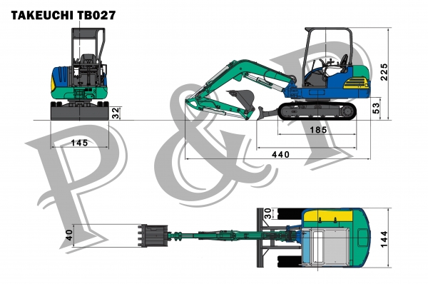 ขายแม็กโคร TAKEUCHI TB027 (เทียบเท่า KOMATSU PC25) มือสองญี่ปุ่นแท้ๆ สภาพดี รถพร้อมใช้งาน ติดต่อ 086-775-7900
