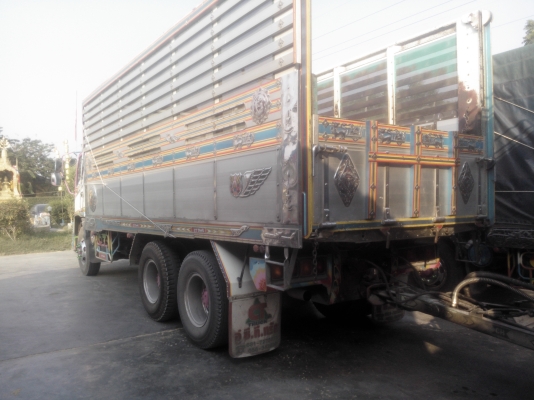 ขายรถอีซุซุเด๊กก้า 320 เม๊กโลดปี51 แม่ลูกดั้มลูกสามเพลา