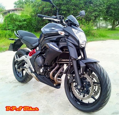 ER6N ดำด้าน2013 1 คัน / เขียว 1 คัน  B.P.S Biker อยุธยา