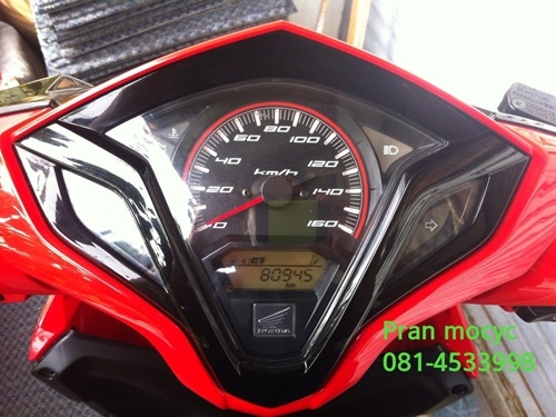 ขายhonda click สีดำเเดง ปี2555 ขายhonda click สีดำเเดง ปี2555