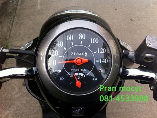 ขายhonda scoopy สีดำเทา ปี2013 รถ6เดือน