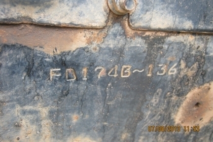 ขายรถบรรทุกหกล้อดั้มเกษตรฮีโน่FD147Bเครื่อง185 แรงม้า HO7C