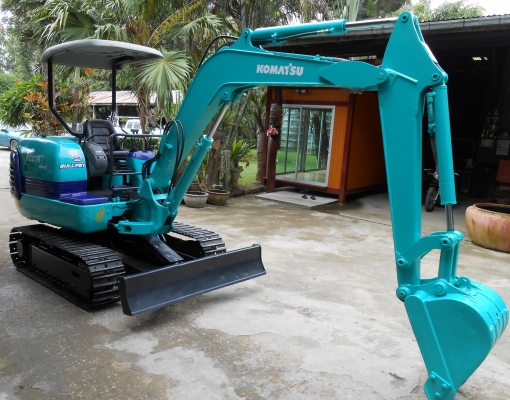 ขายรถขุดเล็ก KOMUTSU PC  27 R-8 เก่านอกปรับสภาพแล้ว