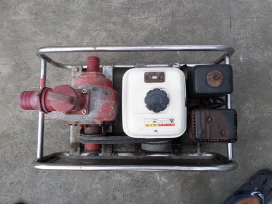 เครื่องสูบน้ำ HONDA 5 แรงพร้อมโข่ง